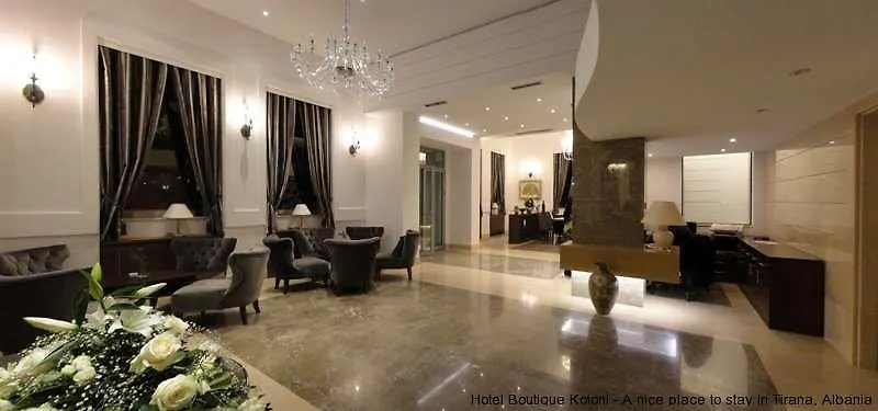 Boutique Hotel Kotoni Tirana Albania